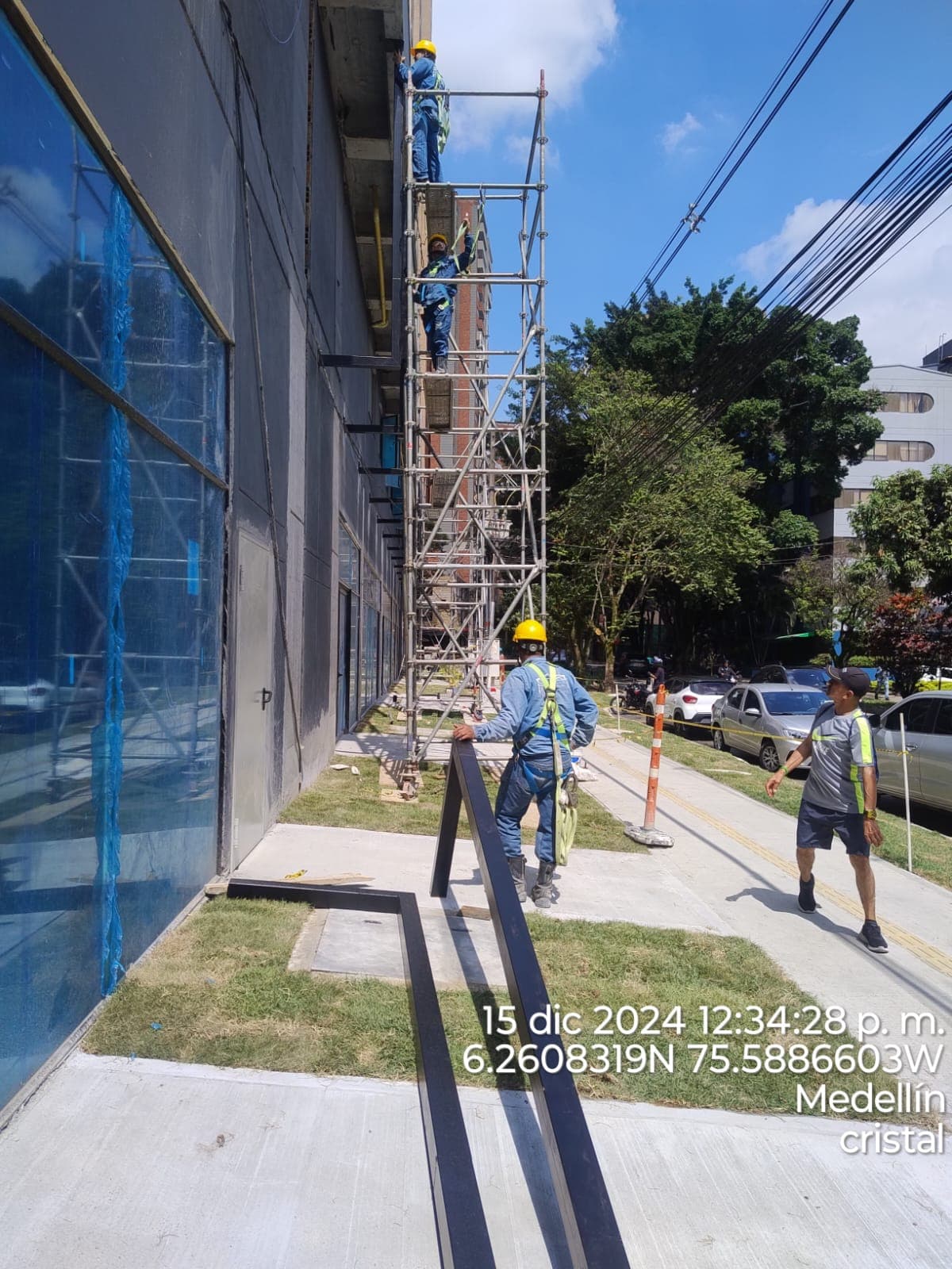 Vista previa del proyecto Fachada en Crista